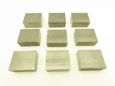 1018 Cold Rolled Steel Flat Bar Stock 1"thick x 2"W x 2-1/2"L  Lot of 9 Blocks