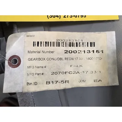 NEW FALK CORPORATION K207-01-2A