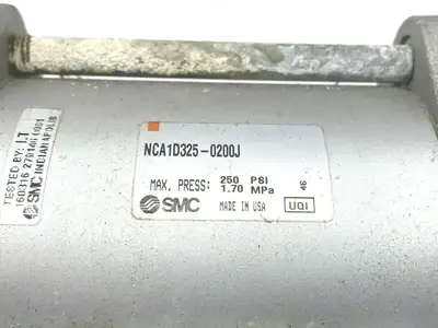 USED SMC PNEUMATIC TIE ROD CYLINDER