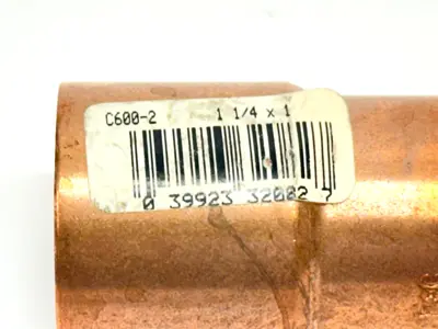 C600-2 11/4x1 | Nibco  Reducer F x C 1-1/4" x 1" Copper - New Other