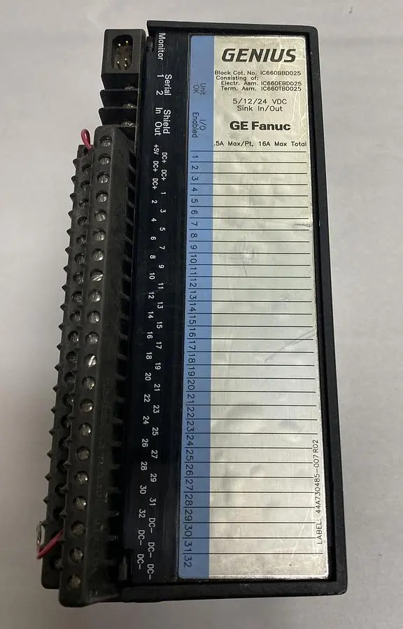 Used GE FANUC IC660BBD025 Industrial Controls Ohio US | Surplus Asset Holdings #1233737