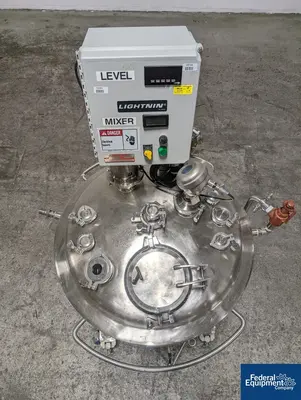 USED Precision 300 Liter Precision Stainless Reactor, 316L S/S, 45/100#