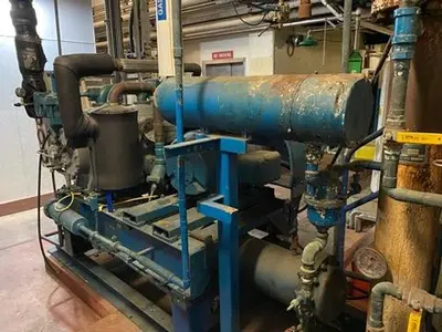 Compressor Room with Wittemann Hasselberg CO2 Packaged & Haffmans