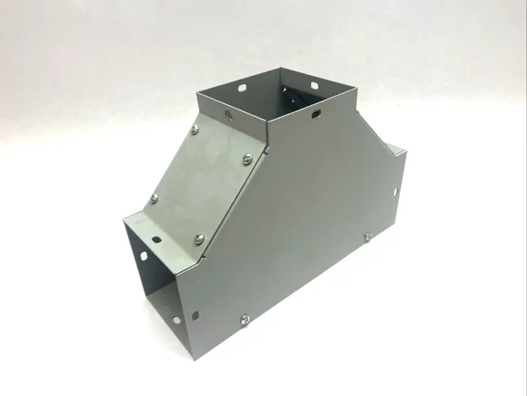 Used NVENT HOFFMAN WIREWAY T-SHAPE 4" X 4"  STEEL GRAY Electrical Fittings Michigan US | Maverick Industrial Sales #1091707