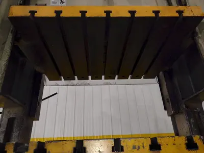 125 TON MINSTER MODEL #S2-125-48-36 SSDC PRESS, 10" STROKE: YOBRO #25090