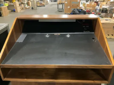 Used VANSAN CO. PORTABLE SPEAKER PODIUM, Commercial Audio/Visual Equipment Michigan US | Miedema Asset Management Group #1403014