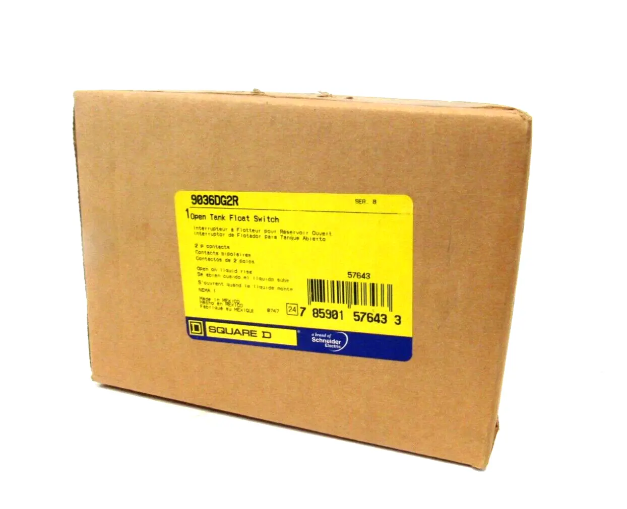 NEW SQUARE D 9036DG2R OPEN TANK FLOAT SWITCH