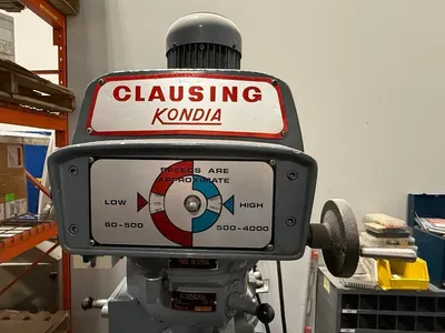 CLAUSING KONDIA FV-1 Milling Machines | ListingHippo (17)