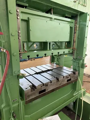 100 TON MINSTER P2-100-48 PIECE MAKER STRAIGHT SIDE SSDC HIGH SPEED PRESS 4" STROKE: YOBRO #23917