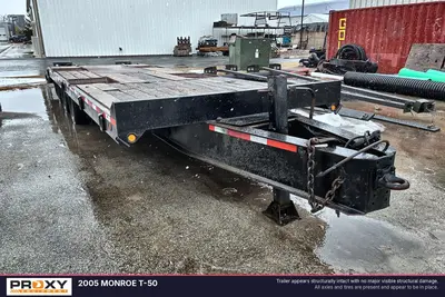 Used 2005 MONROE T-50 Flatbed Trailers Wisconsin US | Proxy Equipment #1378103
