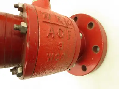WKM DynaSeal 350 Green Poly Lined 3Pc Chemical Ball Valve 3" Flanged 8-Bolt