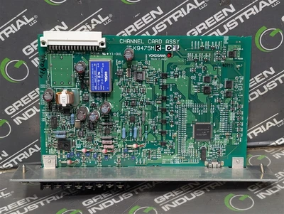 Yokogawa K9475MR-02 Channel Card Assembly K9475MP-01 Used