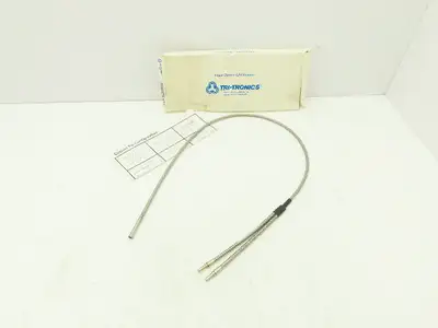 Tri-Tronics BF-A-36RS Fiber Optic Cable Right Side View Bifricated 36"