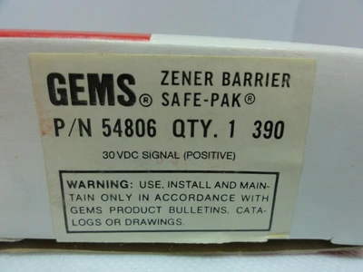 IMO Gems Sensors ST-54806 Positive Two Circuit 30V, 200OHMS *NEW*