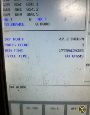 2021 DOOSAN DVF 5000 Vertical Machining Centers (5-Axis or More) | Midstate Machinery (8)