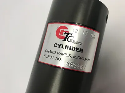 323267 | TG Systems  Spot Welding Robot Pneumatic Cylinder - Used