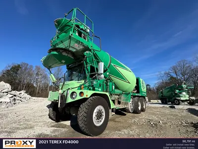 Used 2021 TEREX FD4000 Cement Mixers Georgia US | Proxy Equipment #1381962