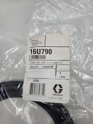 New | in-Stock GRACO GRACO 15' CABLE 08L20A Cable & Wire | ND Industrial Surplus #1217195