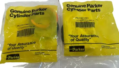 NEW PARKER PK2502A001 BUNAN PISTON SEAL KIT 2 1/2" LOT OF 2