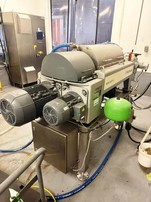 Flottweg S3E-3/408 sedicanter centrifuge, 316SS.