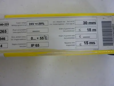 USED SICK OPTIC ELECTRONIC FGSE 1200-221