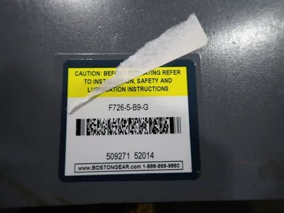 Used BOSTON GEAR F7265B9G Motors (misc) Ohio US | HGR 24 #887113
