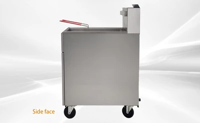 171-0461 40lb Double Propane Gas Deep Fryer
