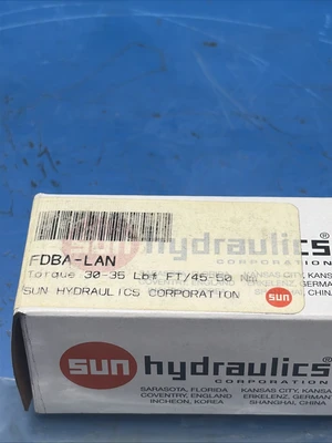 NEW Sun Hydraulics FDBA-LAN
