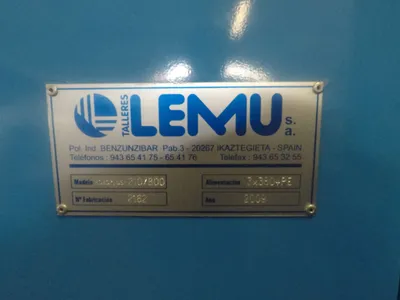 2010 Talleres LEMU ROBOPLUS-210/800 Die Cutting | Global Machine Brokers, LLC (6)