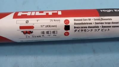 NEW Hilti High End Concrete Diamond Core Drill Bit 418190