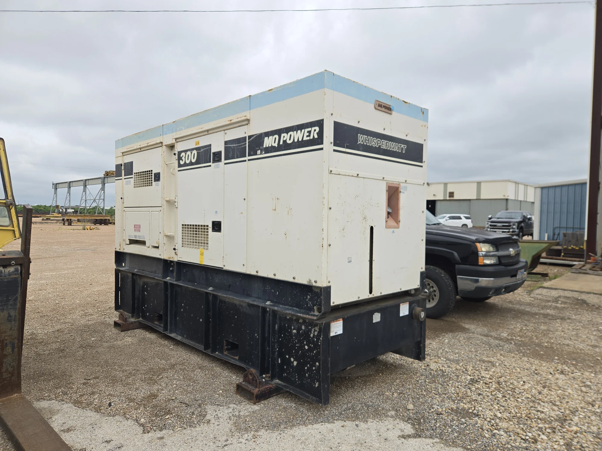Whisperwatt DF-3300K 3-Phase Diesel AC Generator, 3,346 Hours (Needs Battery)