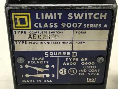USED SQUARE D 9007-AEQ2699