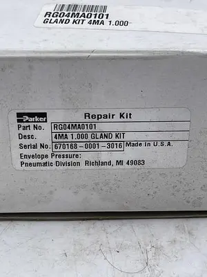 New | in-Stock PARKER PARKER RG04MA0101 Parts (Hydraulics and Pneumatics) | ND Industrial Surplus #1212413
