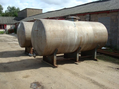 4500L S/S Horizontal Tank