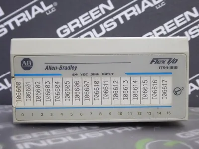Allen Bradley 1794-IB16/A Flex I/O 24VDC Input Module Rev. A01 Used