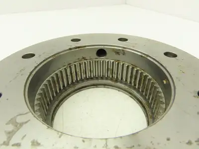 Lovejoy F 1.5S Flanged Gear Coupling Sleeve With O Ring Exposed Bolt 8 Hole