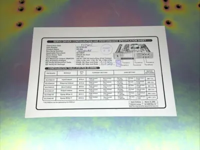 Used ASM Automation Servo Driver Kit Rev F APD20 AC Dual 110VAC Servo Drives Michigan US | Maverick Industrial Sales #1390722