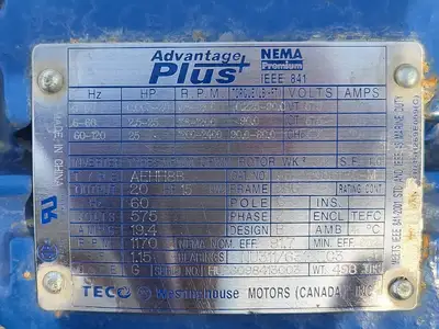 NEW TECO-WESTINGHOUSE APH02006TE5-M