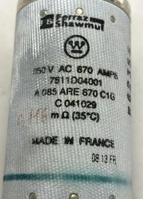 New | in-Stock FERRAZ SHAWMUT A085ARE670C1G Miscellaneous Equipment (Electrical & Power) | Surplus Asset Holdings #1195428