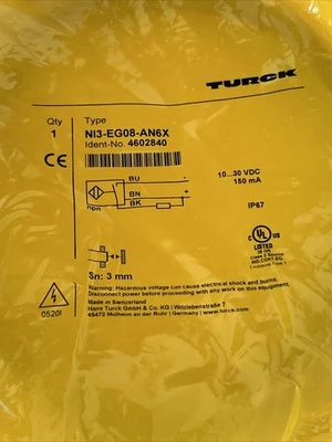 NEW Turck N13-EG08-AN6X