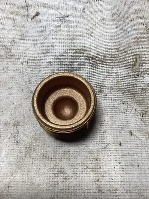 2 1/2″ Hollow Brass Pipe Plug