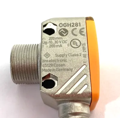New | in-Stock ifm OGH281 Photoelectric Sensors Michigan US | Maverick Industrial Sales #1410636