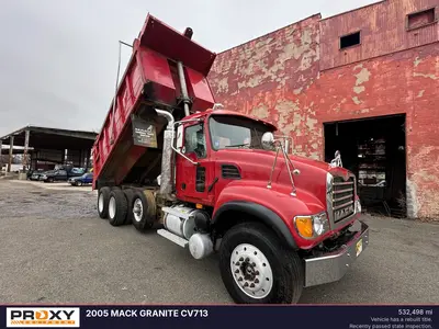 Used 2005 MACK GRANITE CV713 Dump trucks New Jersey US | Proxy Equipment #1381524