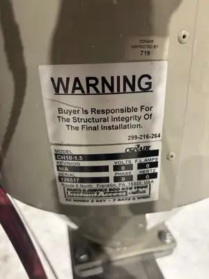 Used CONAIR HOPPER AND DRYER SYSTEM Hopper Dryers Michigan US | Maverick Industrial Sales #1091866