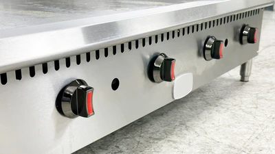 171-0440 48" 4-Burner Gas Thermostatic Griddle