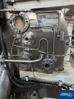 USED Dorr-Oliver Dorr Oliver Peeler Centrifuge, Duplex S/S, Model BW 1250H