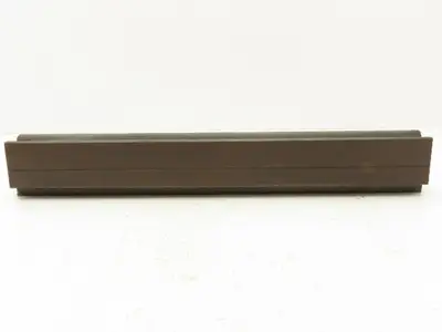 Press Brake Die 19-7/8" L 3/4" Round U Bend 1-1/8" W 3/8" D 2-1/4" H 1/2" Tang