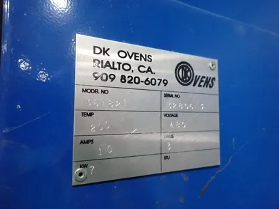 Used DK OVENS 361821 Heat Treating Units Ohio US | HGR 24 #1016632