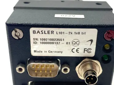 USED BASLER LINE SCAN CAMERA 1X8 BIT