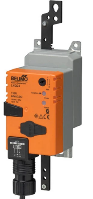 Belimo LHQB24-1-100 Damper Actuator, 22 lbf [100 N], Non Fail-Safe, AC/DC 24 V [New]